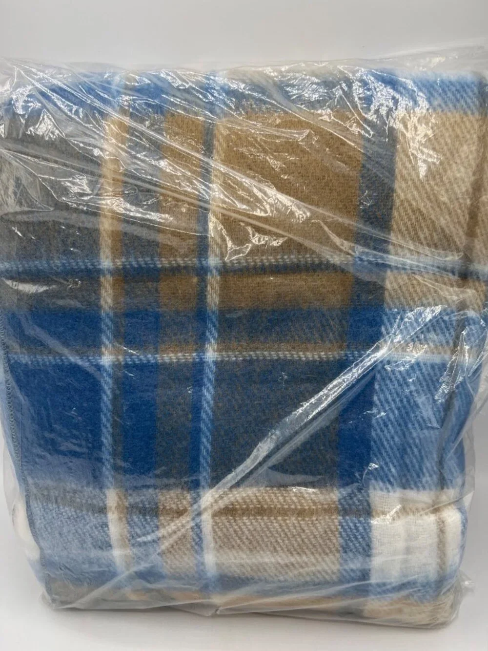 Beacon Plaid Blanket Throw Blanket 50x60 100% Virgin Acrylic Soft Durable For In